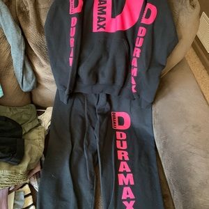 Small/Medium Duramax sweatshirt/Sweatpants set